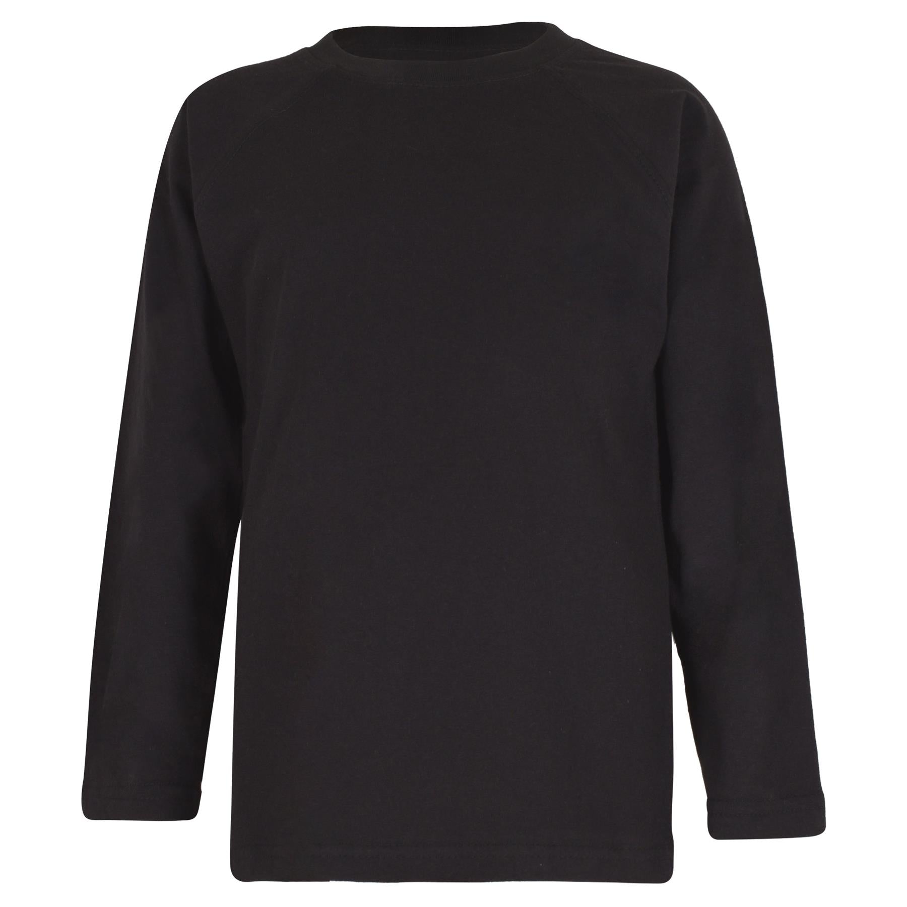 A2Z 4 Kids Girls Boys Raglan Sleeves Plain Pyjamas 2 Piece Comfort Sleepwear Set