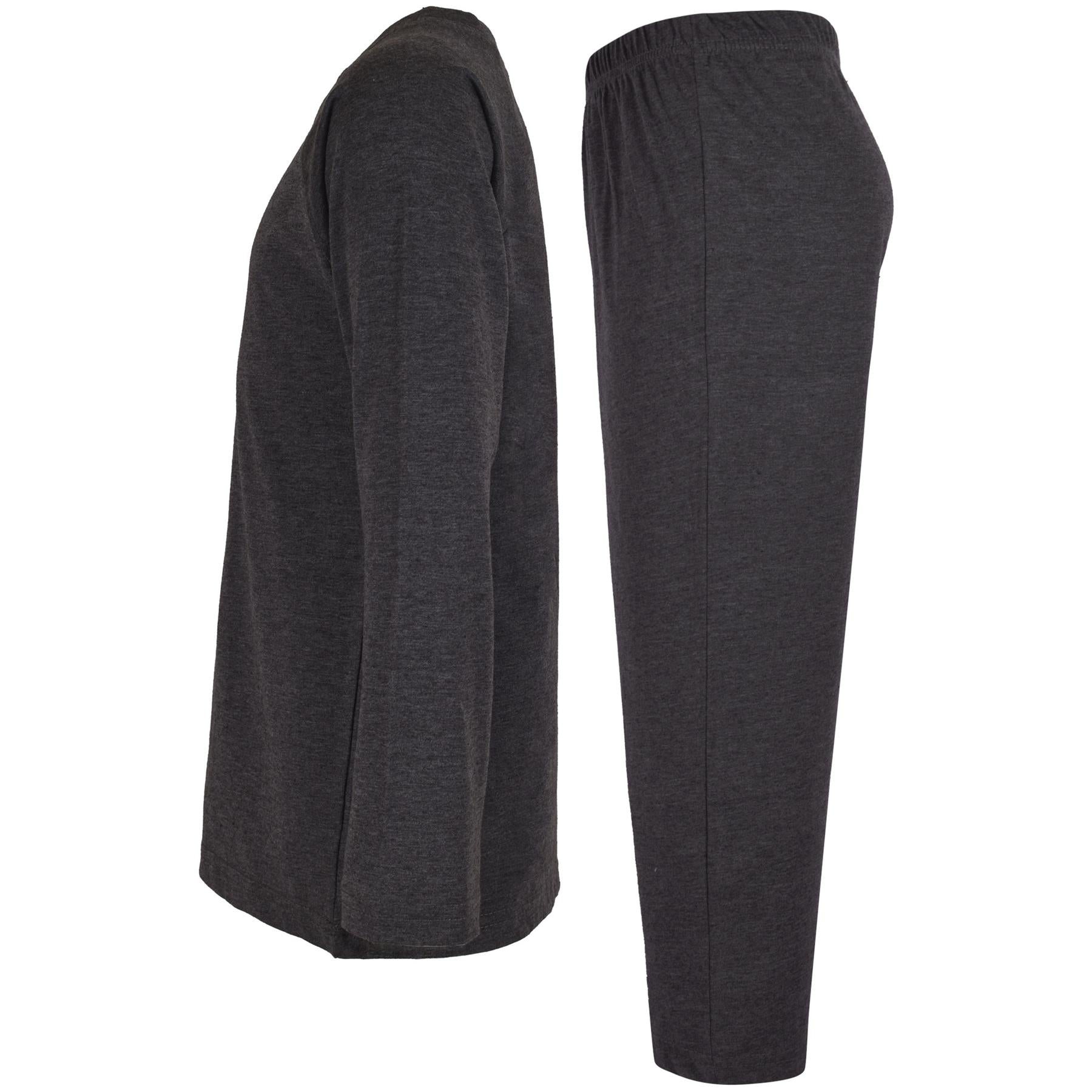 A2Z 4 Kids Girls Boys Raglan Sleeves Plain Pyjamas 2 Piece Comfort Sleepwear Set