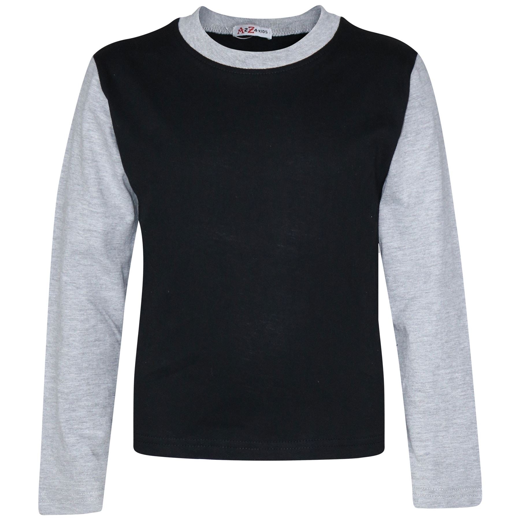 A2Z 4 Kids Girls Boys Plain Stylish Contrast Color Pyjamas Set Age 2-13 Years