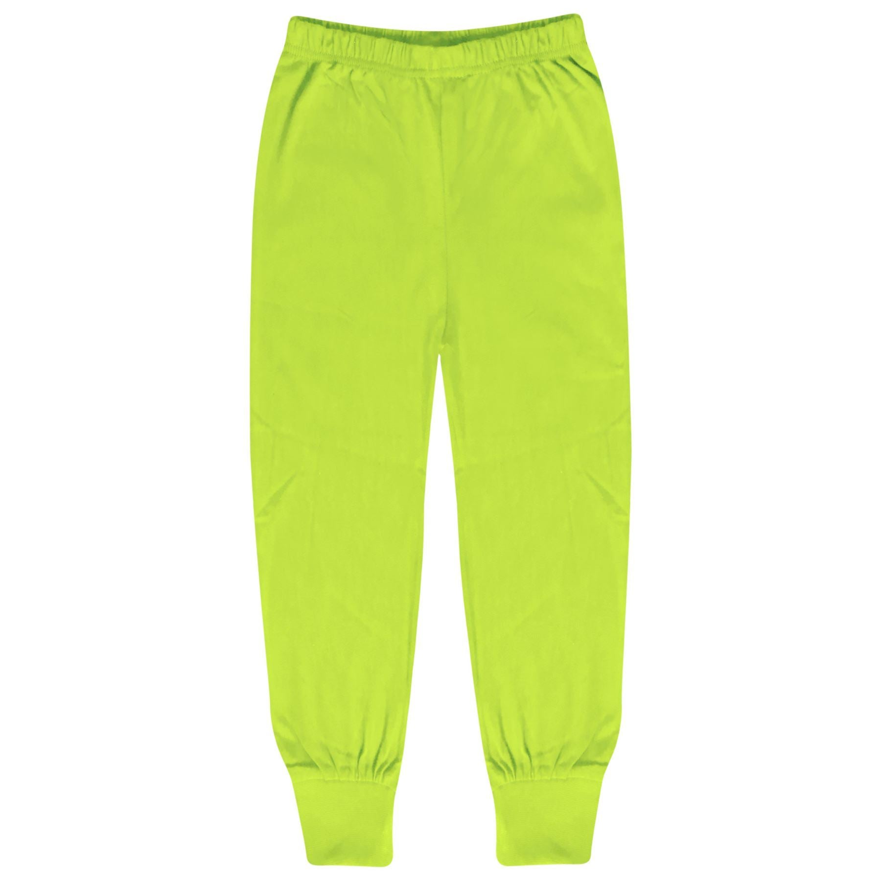 A2Z 4 Kids Girls Boys Plain Stylish Contrast Color Pyjamas Set Age 2-13 Years