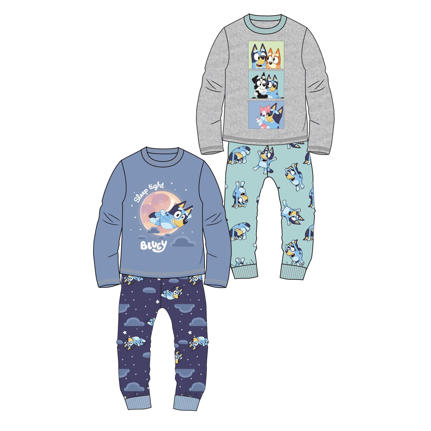 2 pack Boys Kids Disney Marvel WWE Character Cotton Pyjamas 1- 14 Years Gift