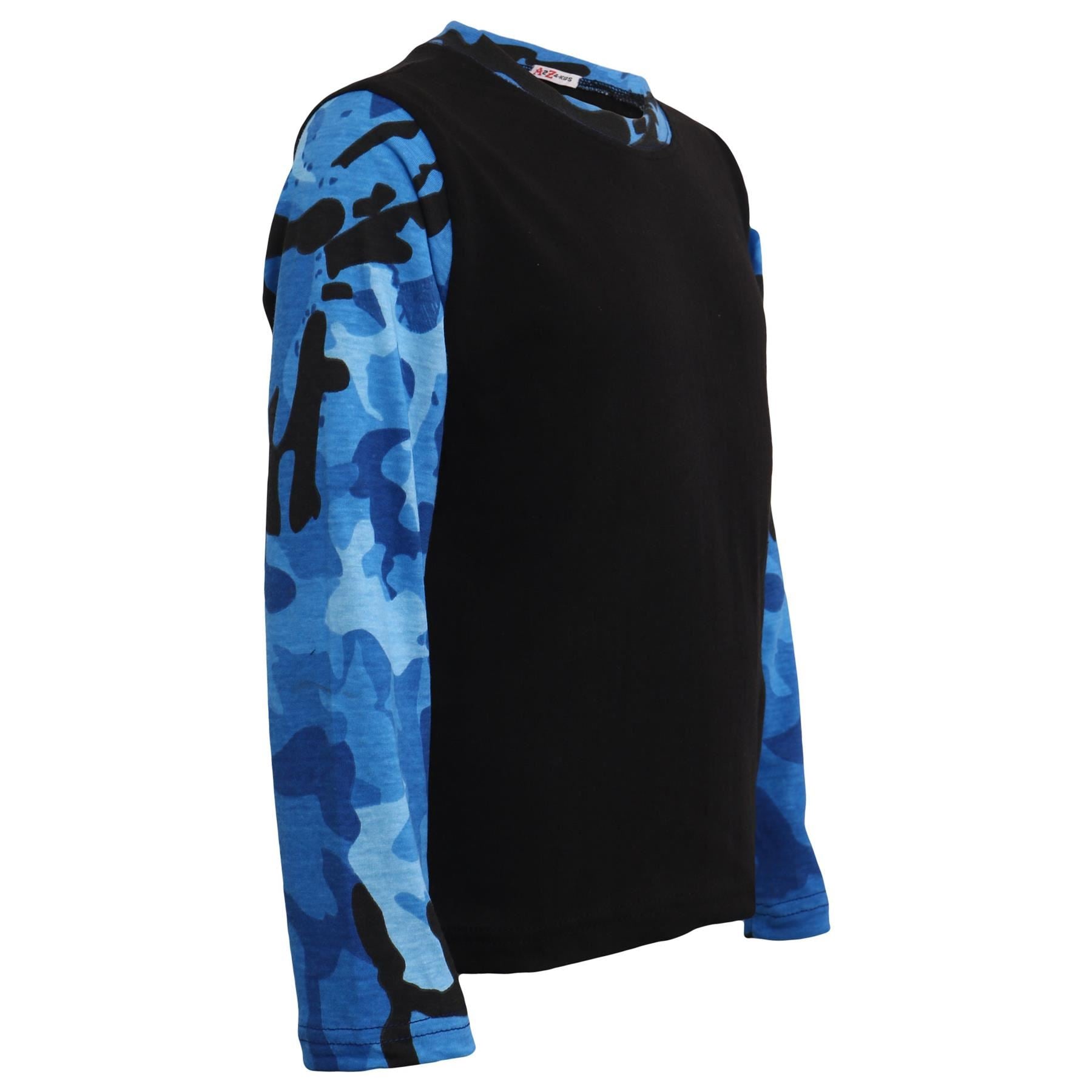 Kids Girls Boys Pjs Contrast Color Plain Stylish Pyjamas Set New Age 2-13 Years