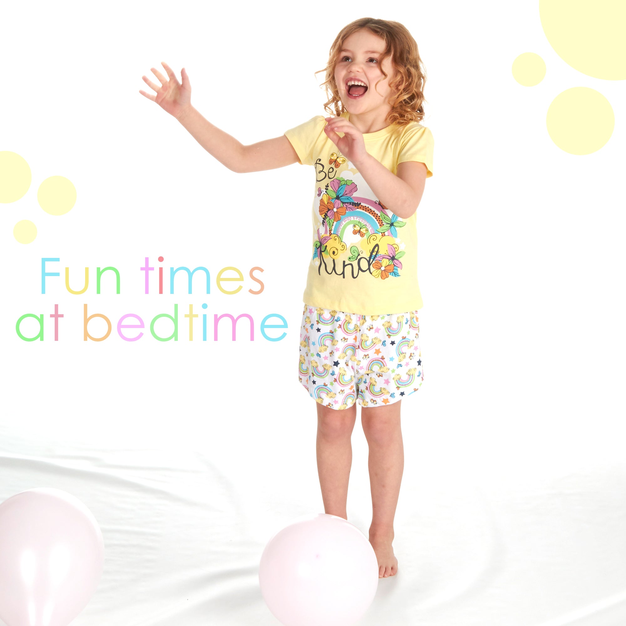 Kids Girls Pyjamas Short 100% Cotton 2-3 3-4 4-5 5-6 7-8 9-10 11-12 13 Years UK