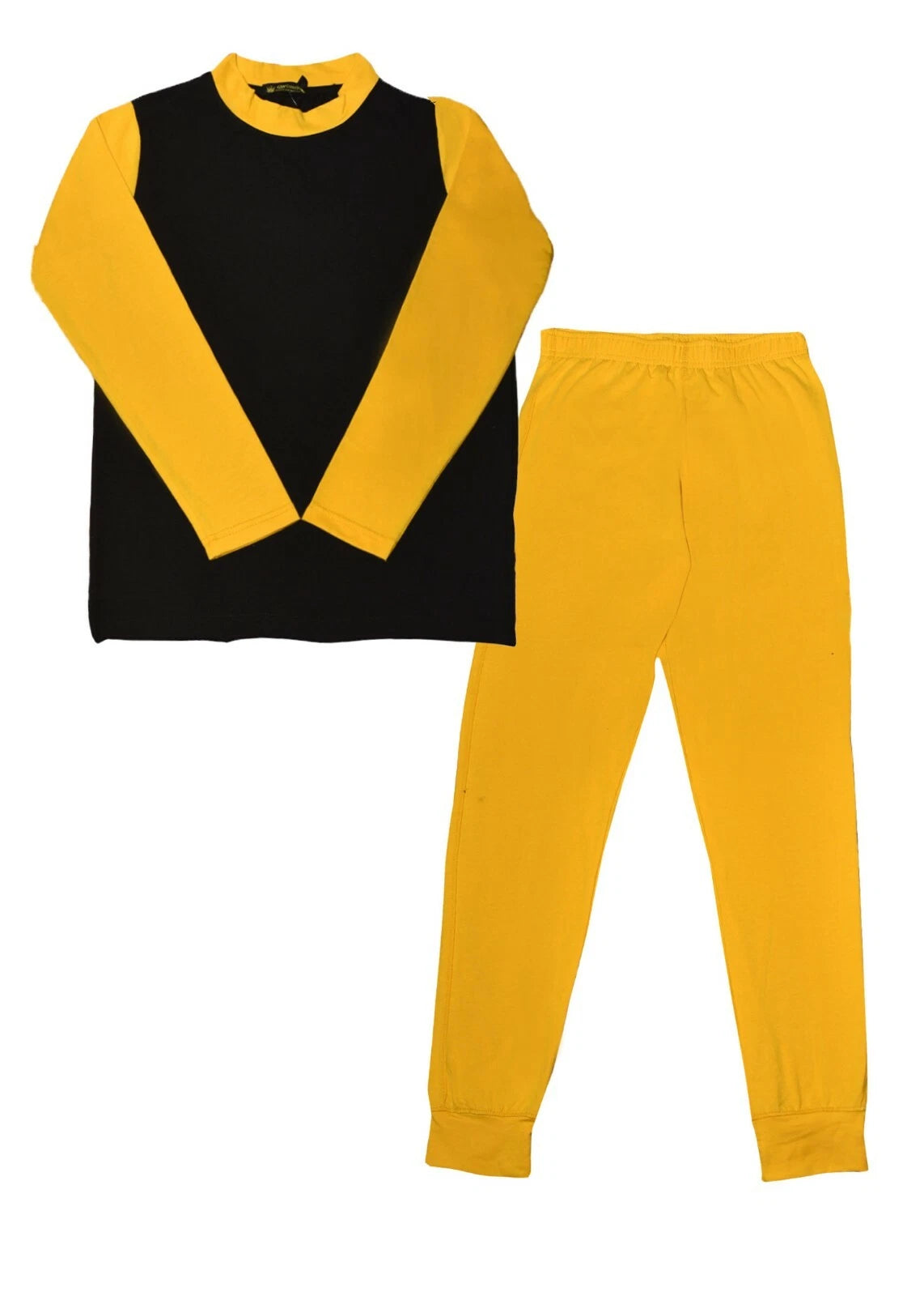 Kids Girls Boys PJs Plain Colour NIGHTWEAR Night Pyjamas Set Sleeping Suit 5-13