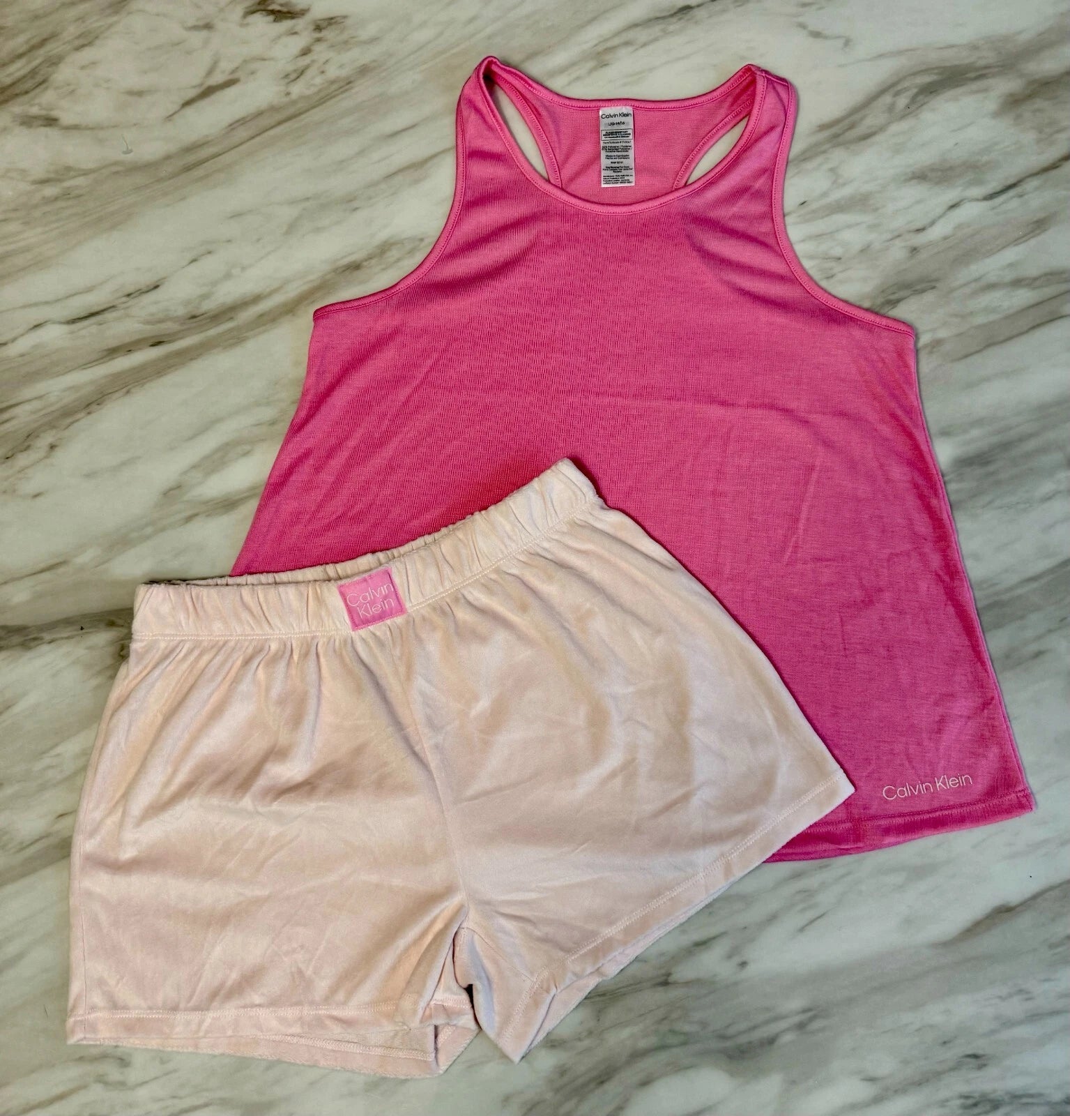 Calvin Klein Ck Youth 3 Piece Sleepwear Pajama SET Blue Green Pink BOY GIRLS NEW