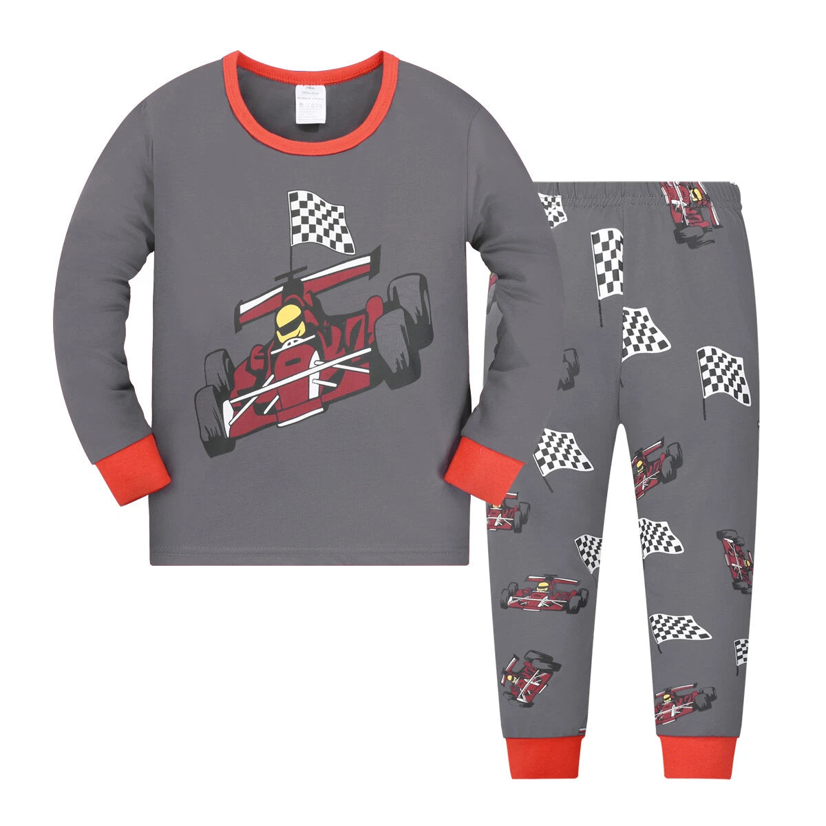 Kids Boys Pyjama Pyjamas Set PJs Sleepwear Nightwear Size 3 4 5 6 7 8 yrs