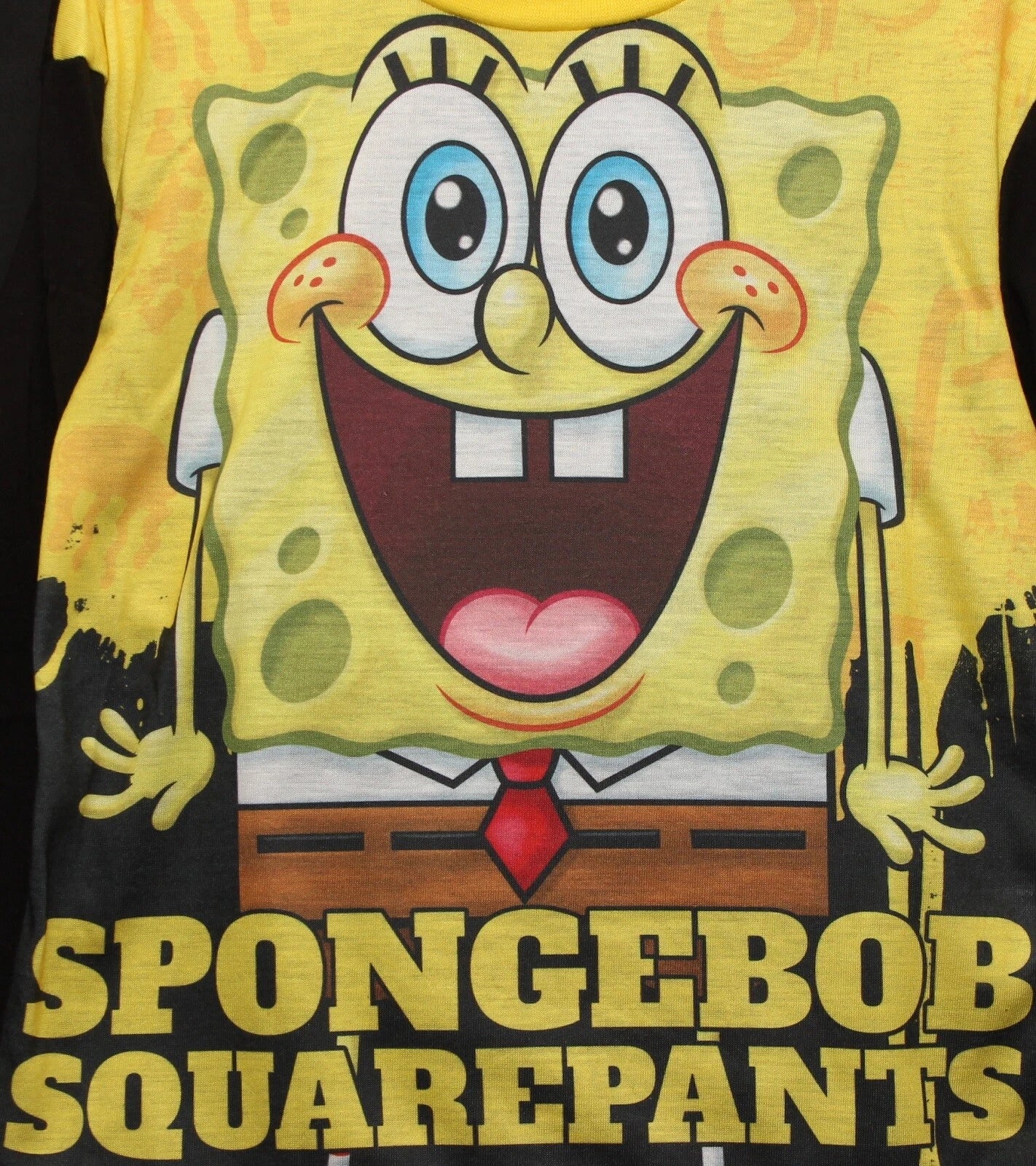 Boy's SPONGEBOB SQUAREPANTS Pyjamas / Long-Sleeved PJs - Sizes 4-10 Years