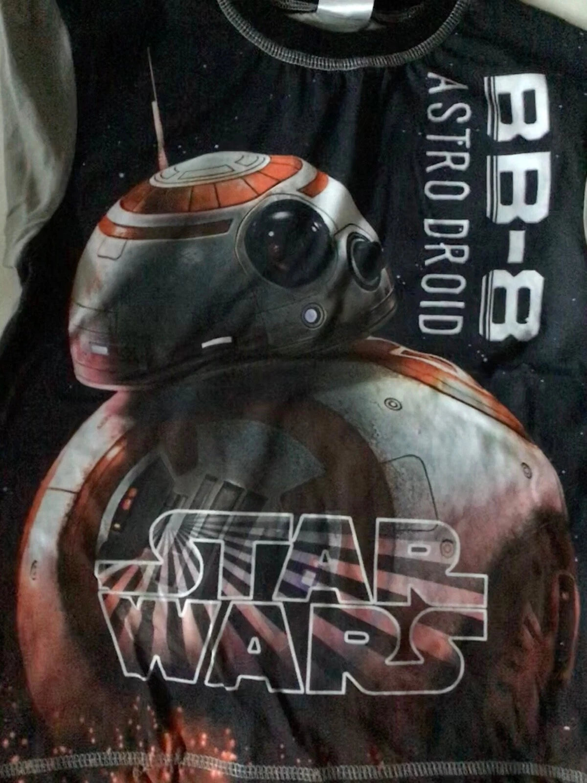 Boys Long Sleeved / Long Legged Pyjamas with Darth Vader, BB8 or Storm Trooper