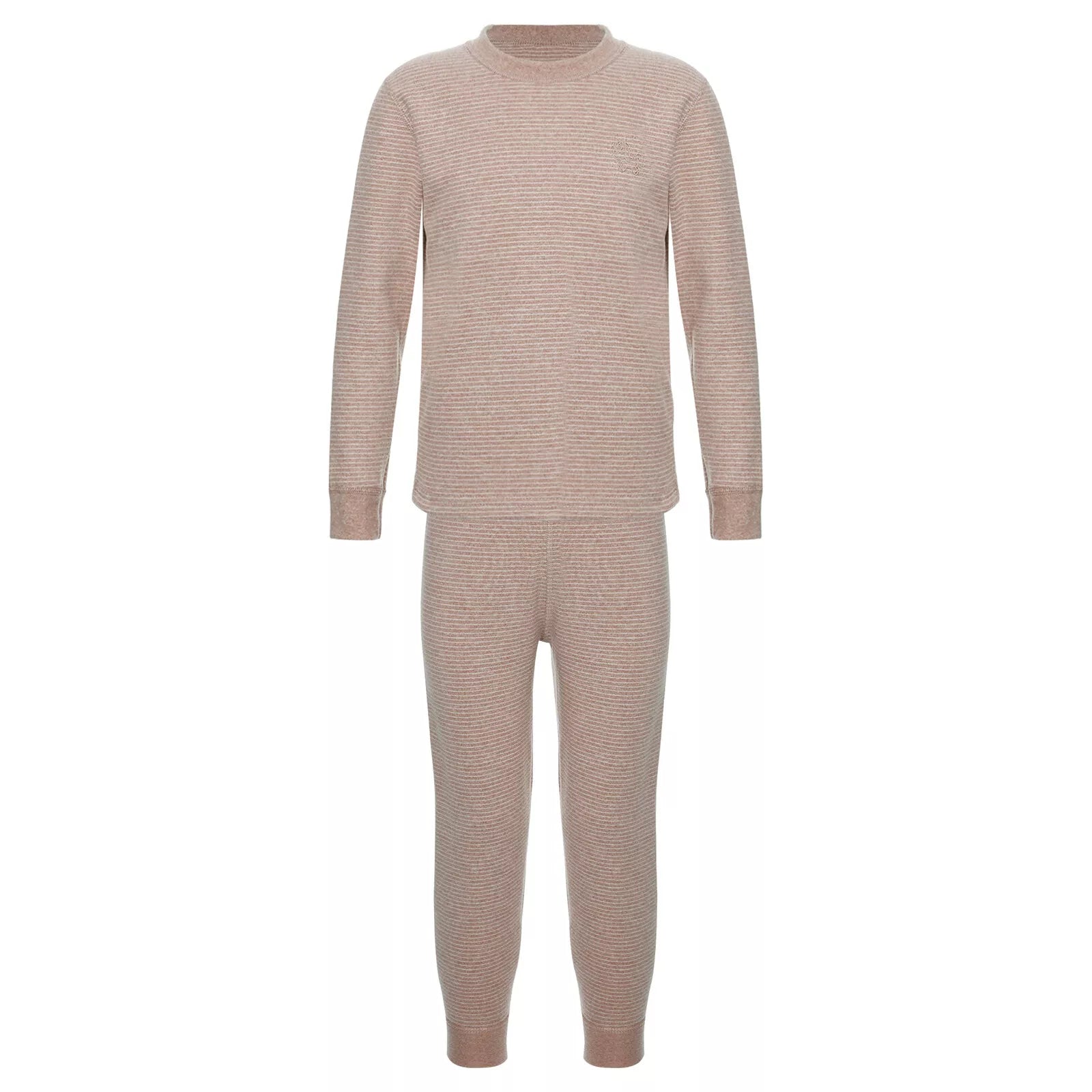 Kids Boys Girls Underwear T-shirt Pajama Set With Pants Nightwear Winter Tops