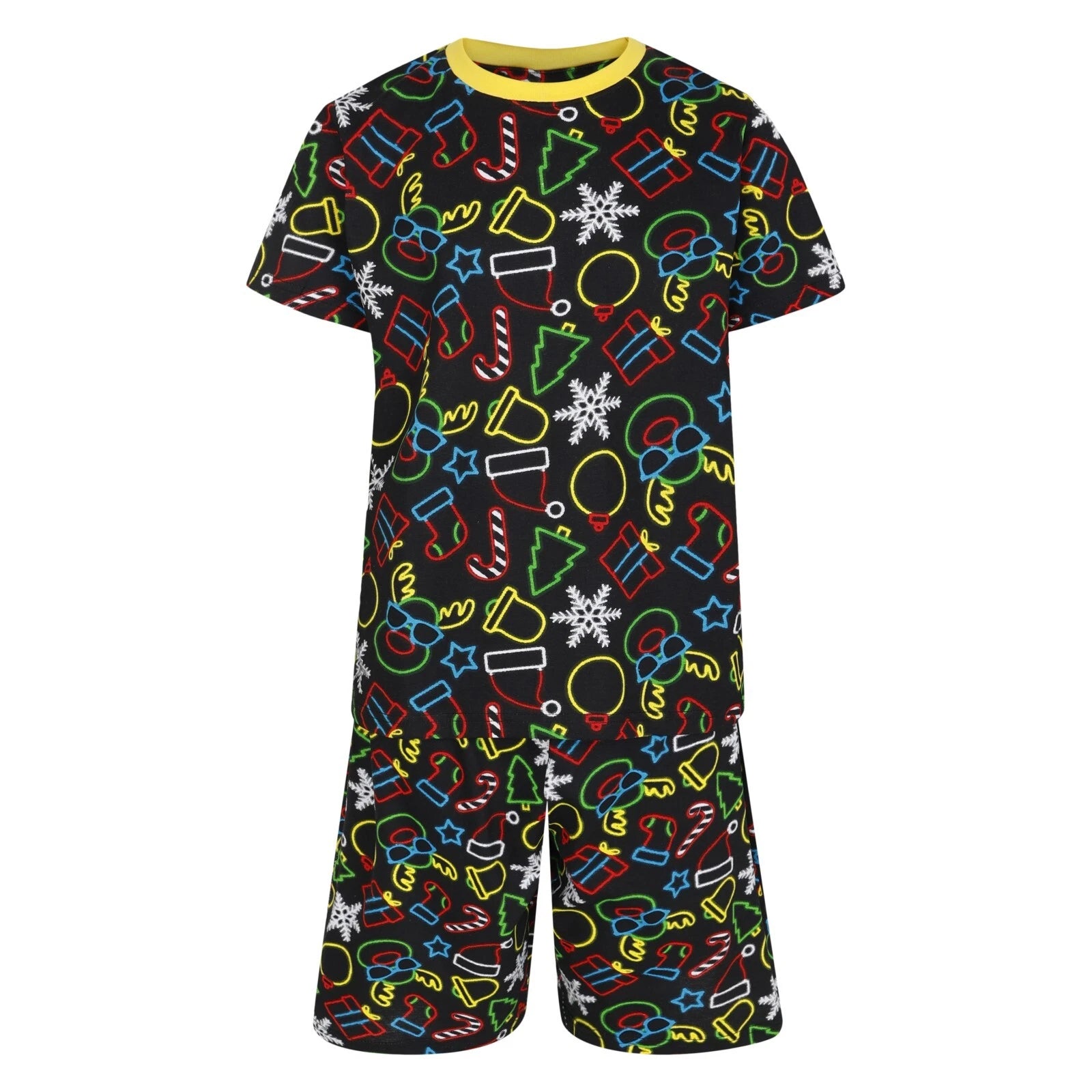 Boys Short Pyjamas Character Christmas PJ Sets Nightwear 9 10 11 12 13 14 15 16Y