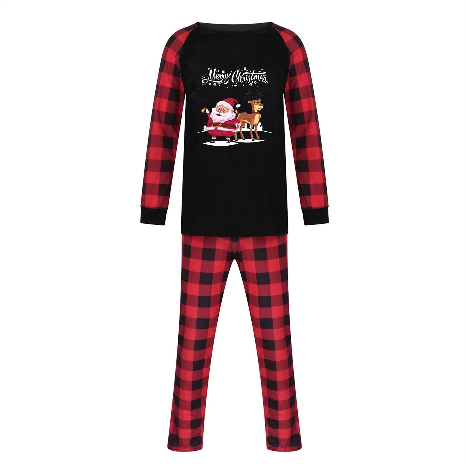 Christmas Family Matching Pyjamas Dog Adult Kids Nightwear Comfy Pajamas Pjs Set