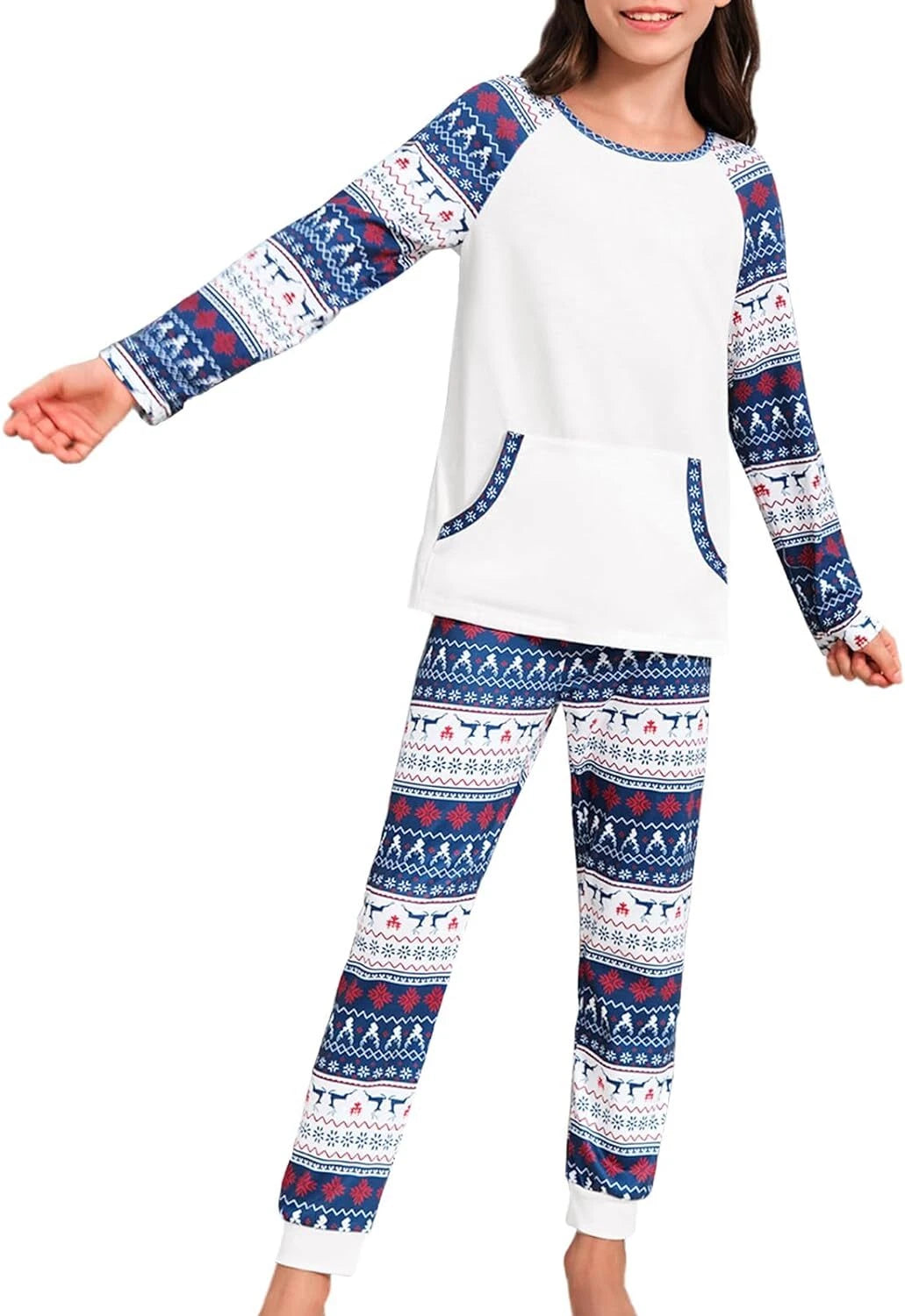 Kids - Boys / Girls Clothing Set 2 pieces Christmas Pjs Set Xmas Long Sleeve