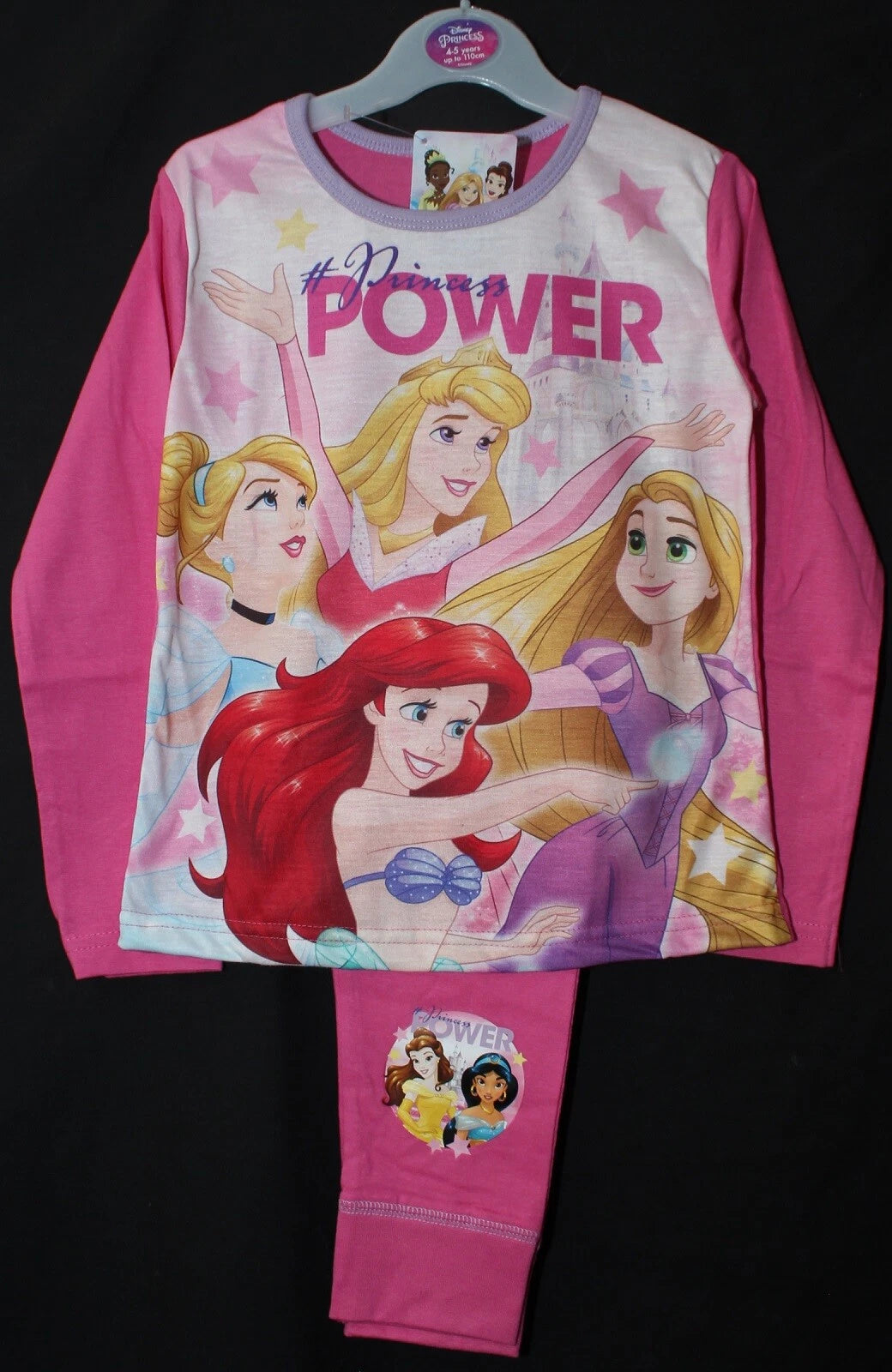 DISNEY PRINCESS Girls Pyjamas /Princess PJs in a Choice of 3 Styles 4-10 years