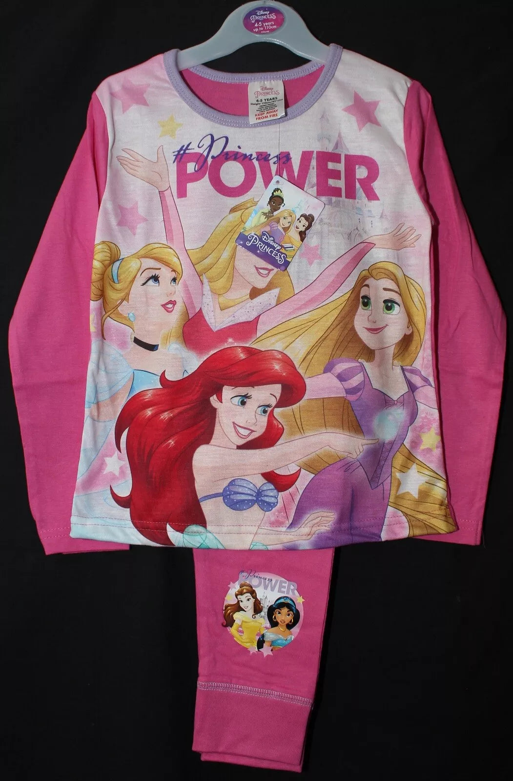DISNEY PRINCESS Girls Pyjamas /Princess PJs in a Choice of 3 Styles 4-10 years