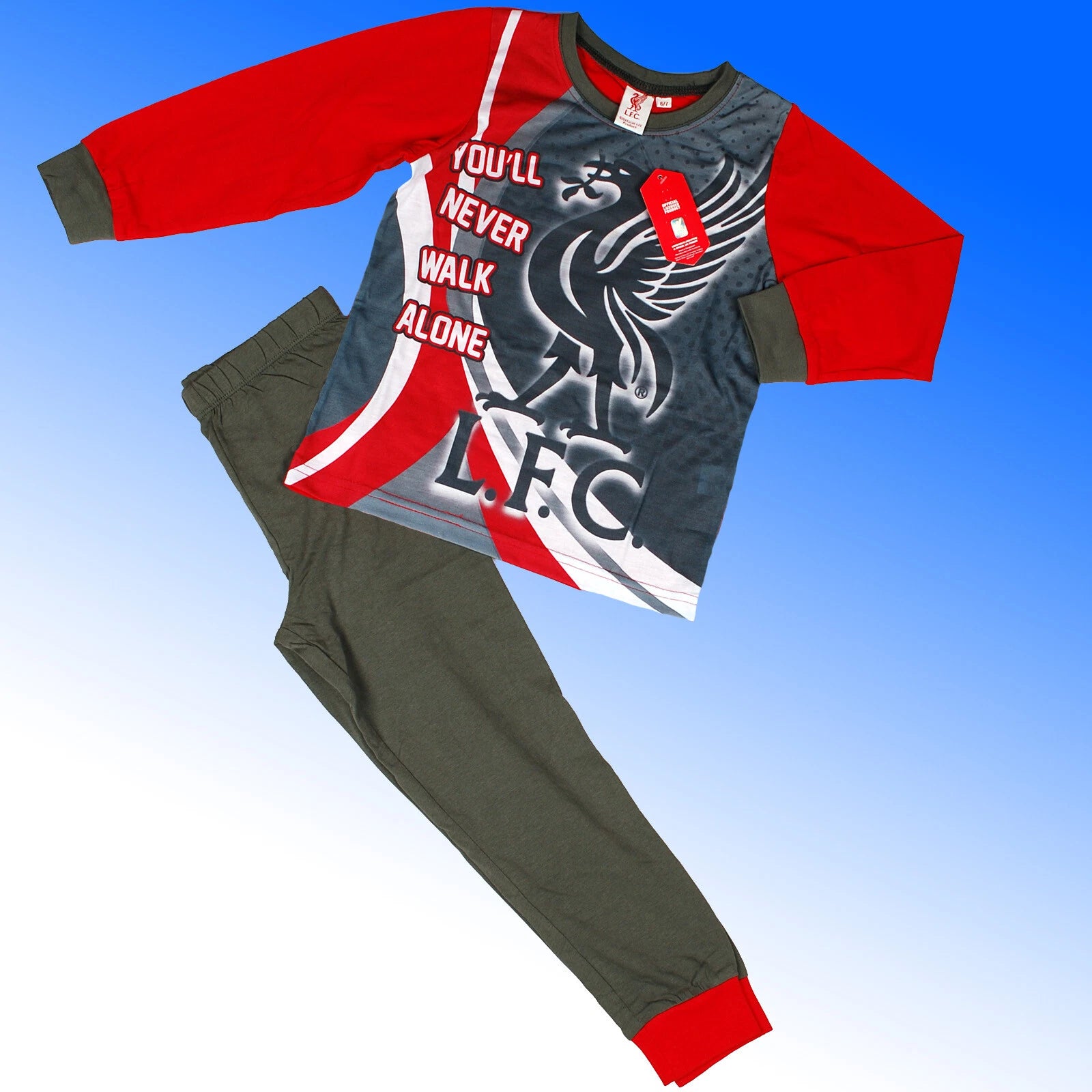 Boys Liverpool Pyjamas  LFC  Age 3 4 5 6 7 8 9 10 11 12 13 Years
