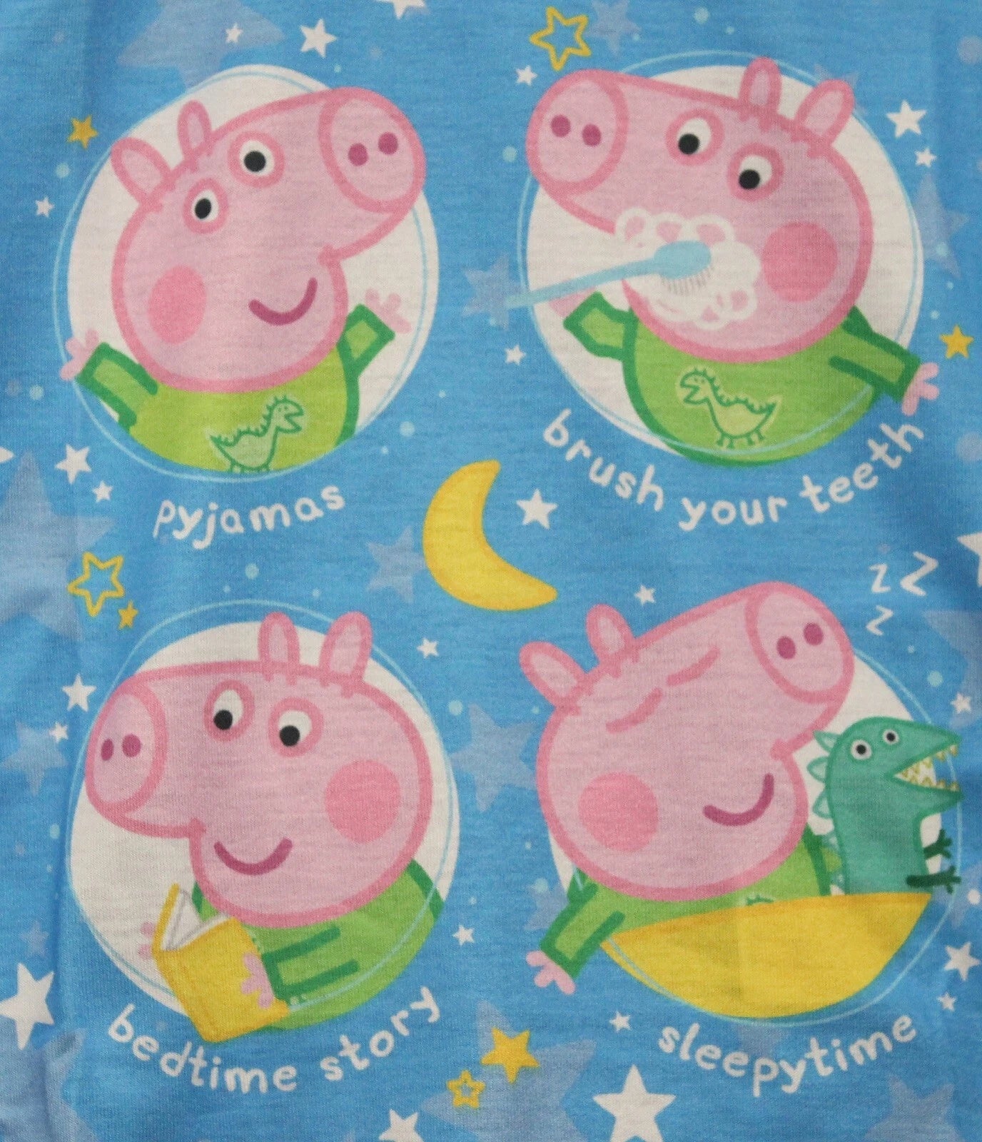 GEORGE PIG Boy's Pyjamas /PEPPA PIG Long-Sleeved PJs Sizes 18 months-5 years