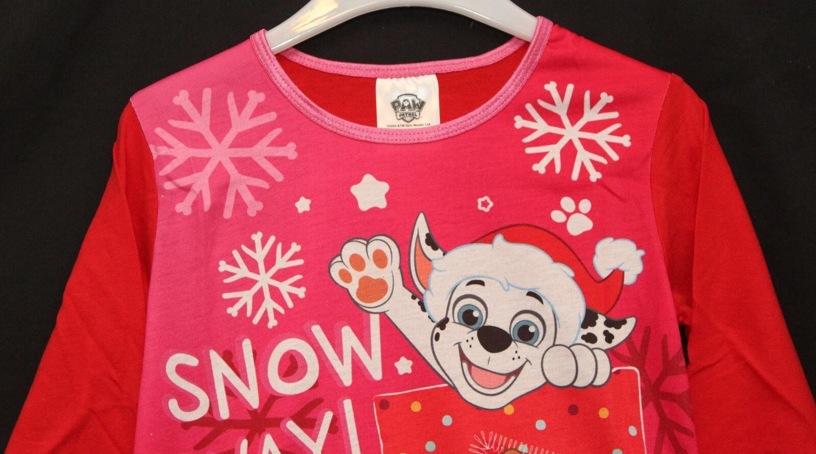 Girls PAW PATROL Pyjamas /Pink SKYE & EVEREST PJs Sizes 18 Months-5 Years