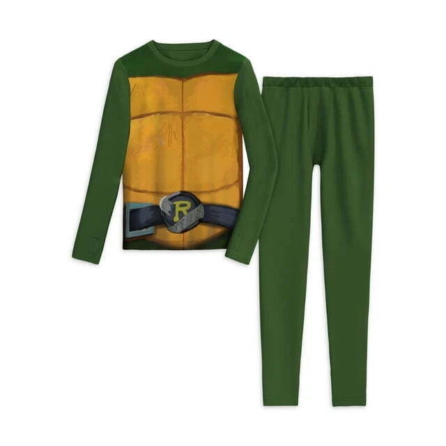 ClimateRight Boy's Poly Spandex Pick Theme 2pc Top & Pants Thermal Underwear Set