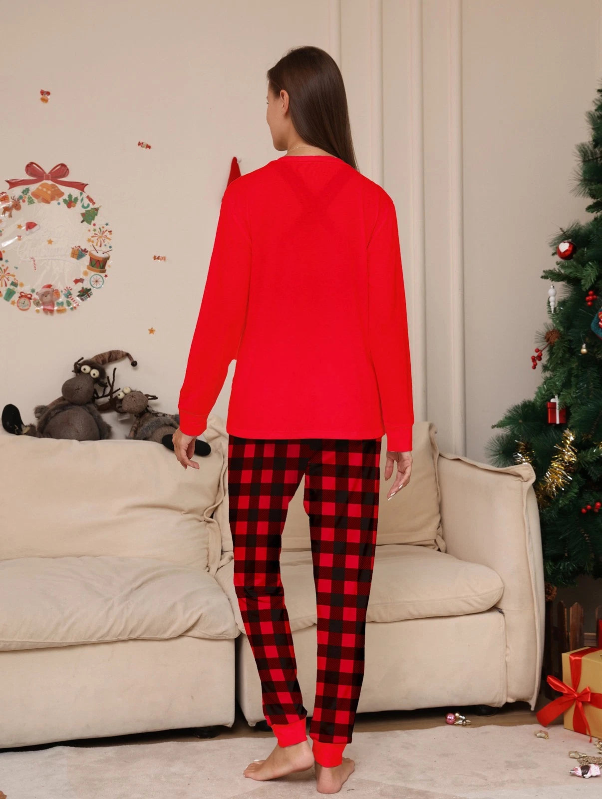 Christmas Family Matching Pyjamas Dog Adult Kids Nightwear Comfy Pajamas Pjs UK