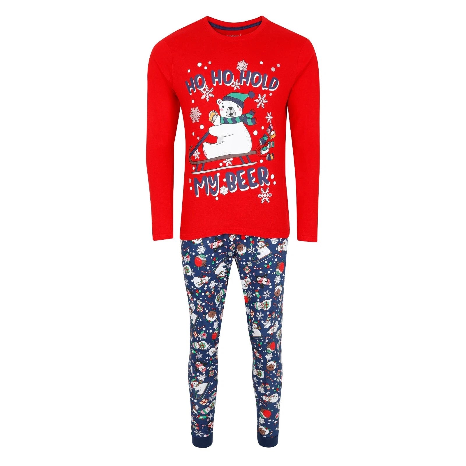 Christmas Pyjamas Family Matching Mens Ladies Boys Girls XMAS Novelty PJ Sets