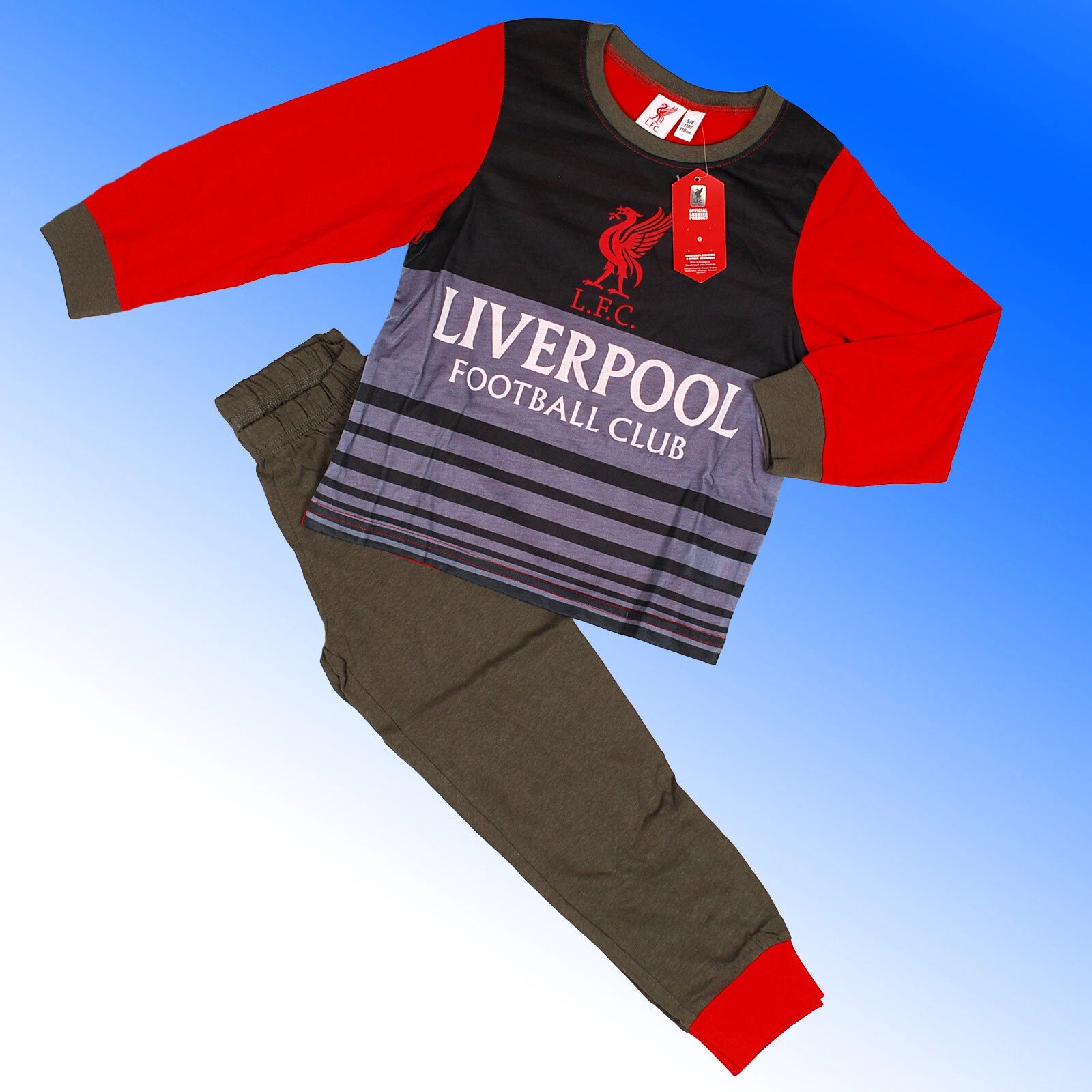 Boys Liverpool Pyjamas  LFC  Age 3 4 5 6 7 8 9 10 11 12 13 Years