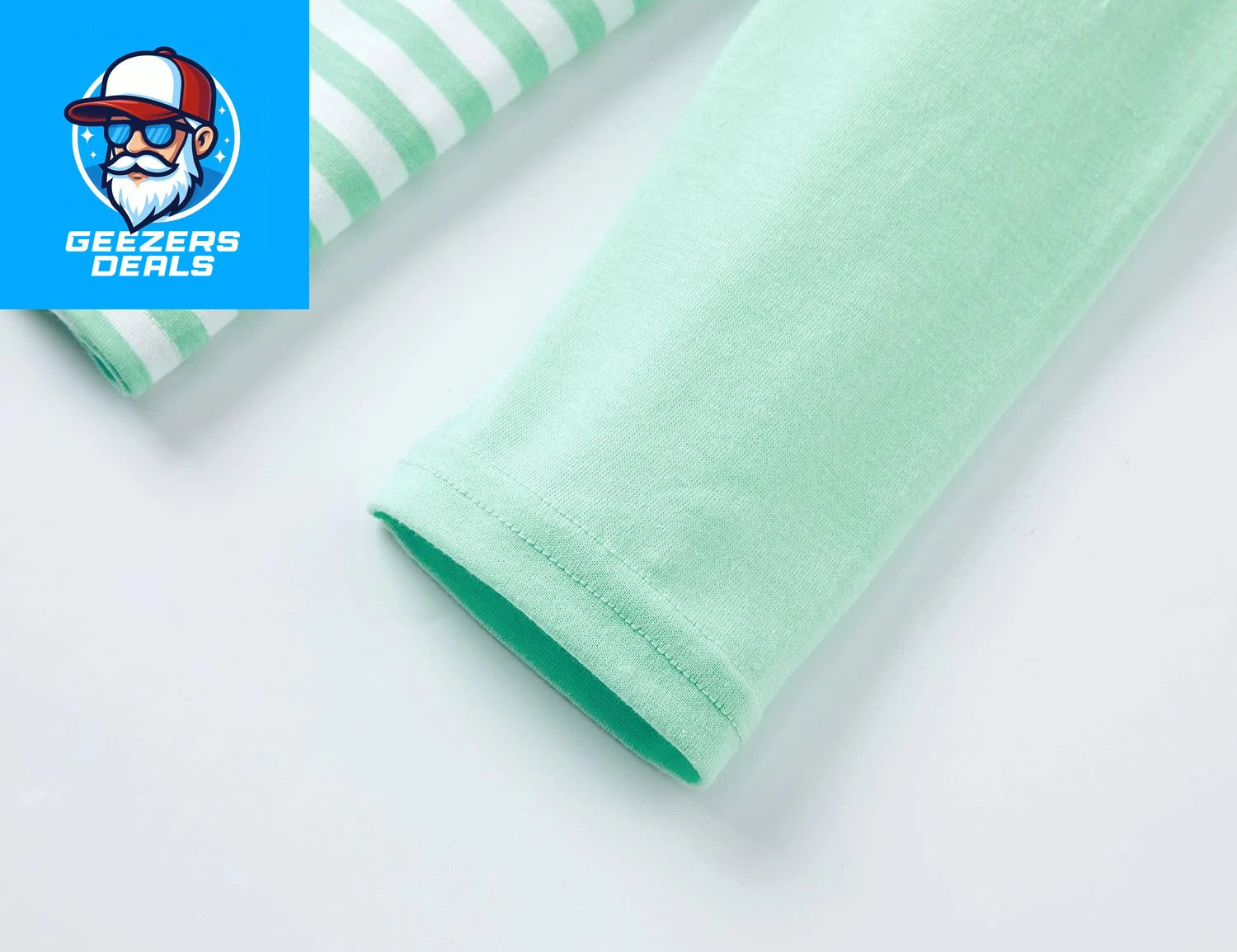 Pajamas for Girls Size 6-16 Pants & Long Sleeve Jammies Glitter Heart & Stripe T