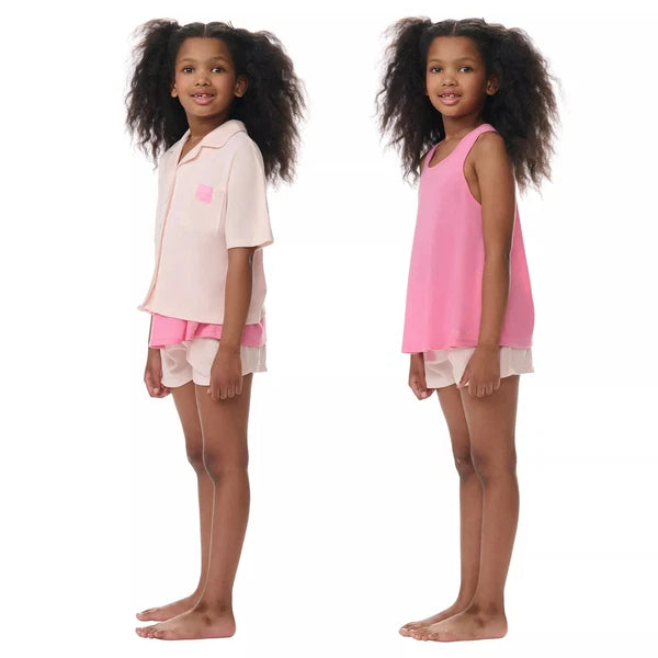 Calvin Klein Ck Youth 3 Piece Sleepwear Pajama SET Blue Green Pink BOY GIRLS NEW