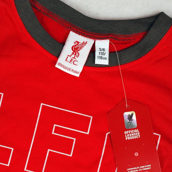Boys Liverpool Pyjamas  LFC  Age 3 4 5 6 7 8 9 10 11 12 13 Years