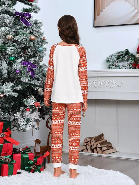 Kids - Boys / Girls Clothing Set 2 pieces Christmas Pjs Set Xmas Long Sleeve