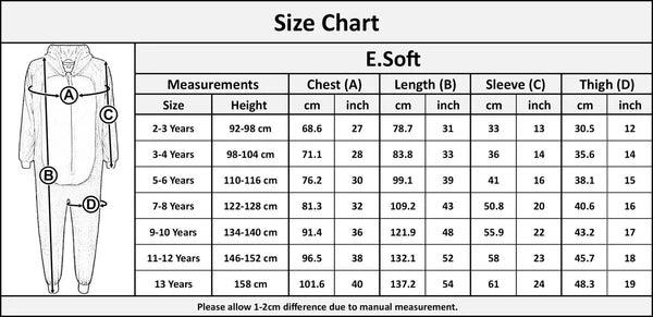 Kids Girls Boys Fun Skull Print A2Z Onesie One Piece Black & Multi Pyjama Sets