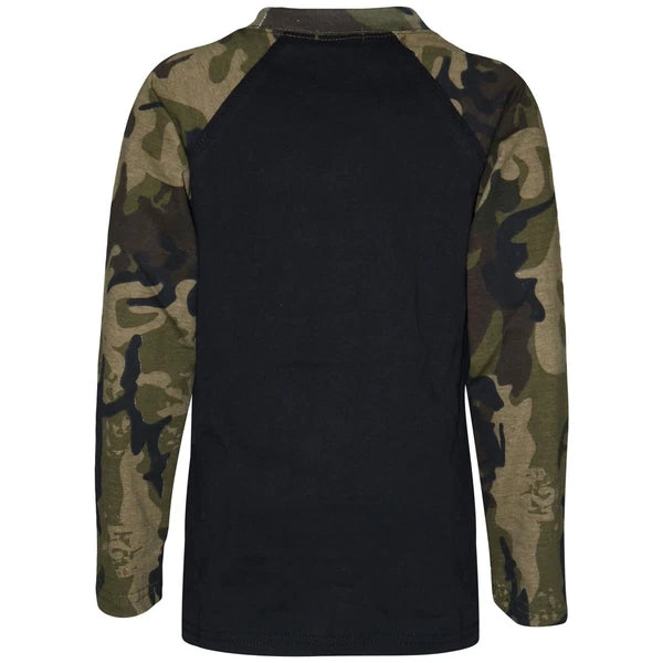 Kids Girls Boys Camouflage Green Print PJ S YA FILTHY Christmas Pyjamas Sets