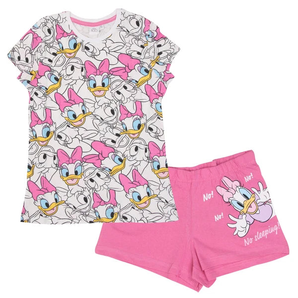 GIRLS CHARACTER SHORT PYJAMAS EX UK STORE 2PC SLEEP NIGHT WEAR 9-16Y PJ SETS