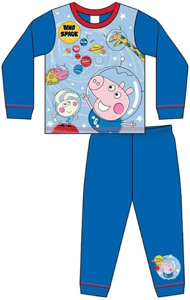 GEORGE PIG Boy's Pyjamas /PEPPA PIG Long-Sleeved PJs Sizes 18 months-5 years