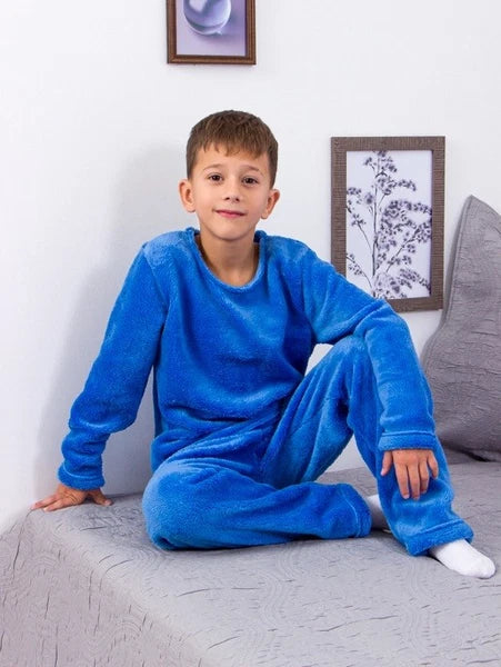 Boys’ Pajama Set – Soft Fabric & Cozy Fit for Sleep, Winter,  Nosi svoe 6079-...