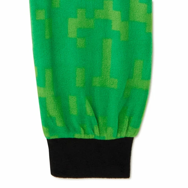 Licensed Boy's One-Piece Full-Zip Hooded Blanket Pajama Sleepwear Sleeper: 4-16