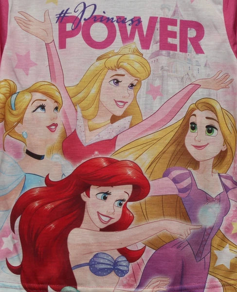 DISNEY PRINCESS Girls Pyjamas /Princess PJs in a Choice of 3 Styles 4-10 years