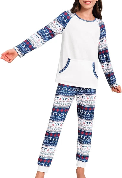 Kids - Boys / Girls Clothing Set 2 pieces Christmas Pjs Set Xmas Long Sleeve