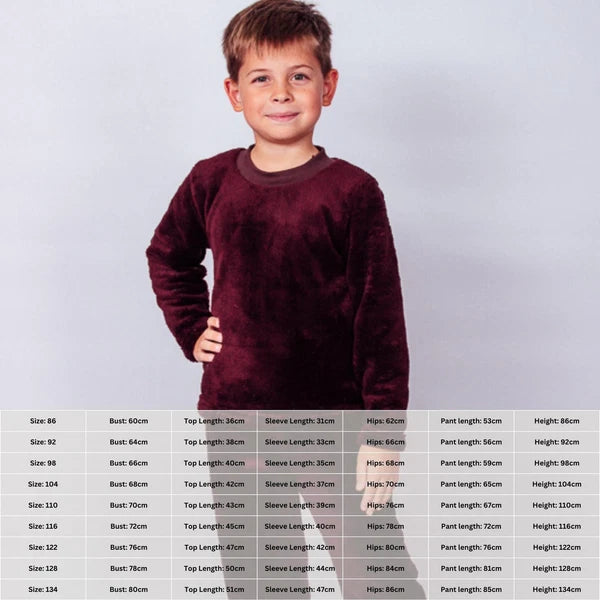 Boys’ Pajama Set – Soft Fabric & Cozy Fit for Sleep, Winter,  Nosi svoe 6079-...