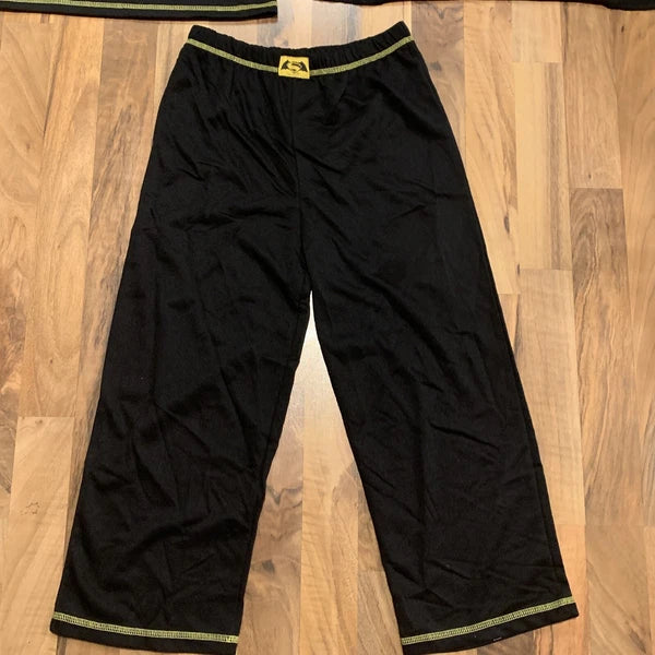 DC Comics Batman (Sz 7) Boys Character 3pc (Shirt, Pant, Cape) PJ Pajama Set