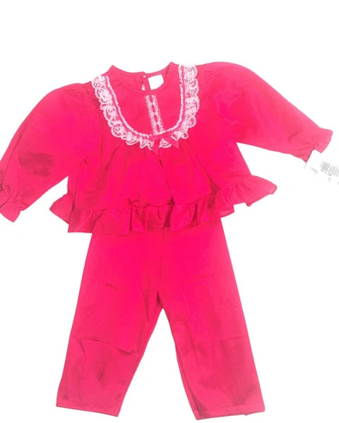 Laura Dare Girls Long Sleeve PJ Set (see colors)