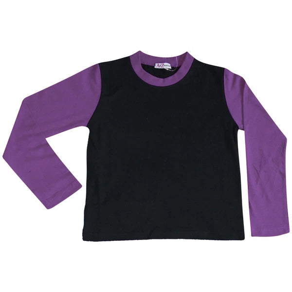 Kids Boys Girls Contrast Color Pjs Plain Stylish Pyjamas Set New Age 2-13 Years