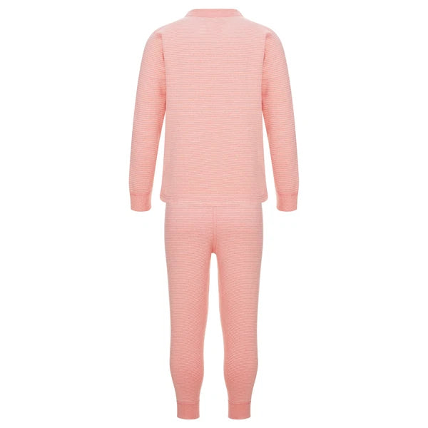 Kids Boys Girls Underwear T-shirt Pajama Set With Pants Nightwear Winter Tops