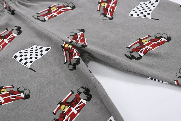 Kids Boys Pyjama Pyjamas Set PJs Sleepwear Nightwear Size 3 4 5 6 7 8 yrs