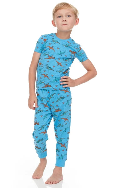 Kids Baby Toddler Boy Pajamas PJs - 2 pcs Shortsleeve | Super Soft Sleepwear