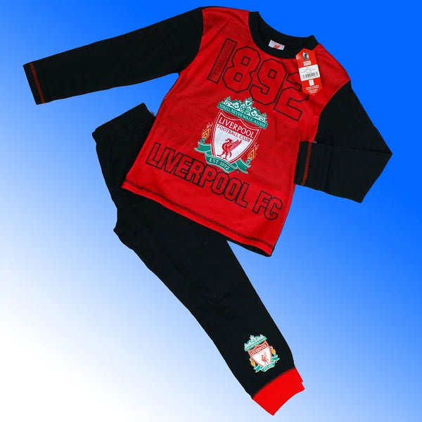 Boys Liverpool Pyjamas  LFC  Age 3 4 5 6 7 8 9 10 11 12 13 Years