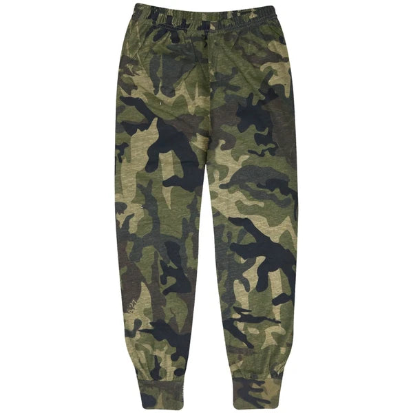 Kids Boys Girls Pjs Contrast Camouflage Plain Stylish Pyjamas Set 2-13 Years