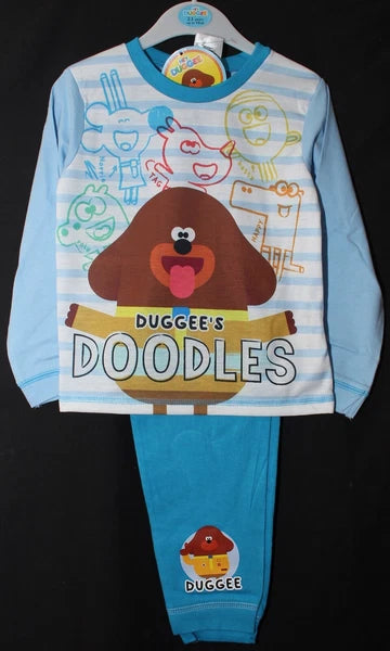 Boy's HEY DUGGEE Pyjamas / PJs in a Choice of 6 Styles  Sizes 18 months-5 years