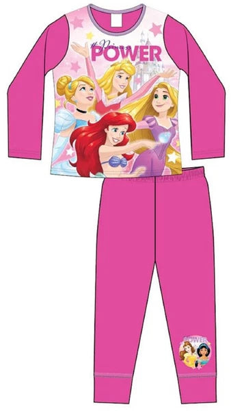 DISNEY PRINCESS Girls Pyjamas /Princess PJs in a Choice of 3 Styles 4-10 years