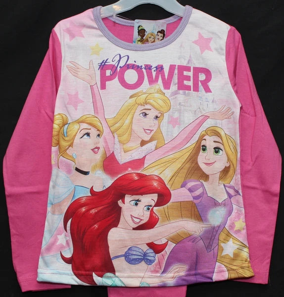 DISNEY PRINCESS Girls Pyjamas /Princess PJs in a Choice of 3 Styles 4-10 years
