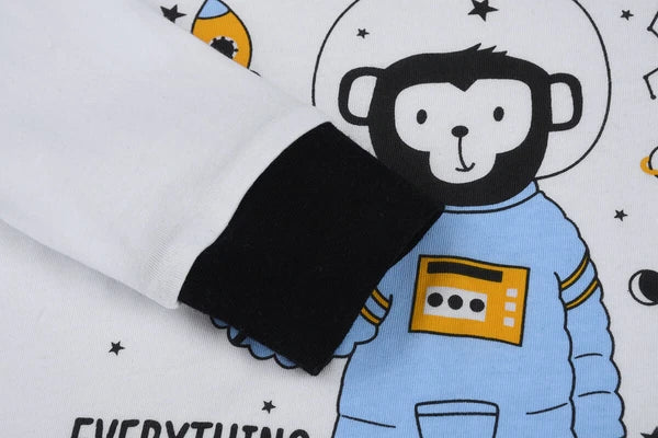 Kids Boys Pyjama Pyjamas Set PJs Sleepwear Nightwear Size 3 4 5 6 7 8 yrs